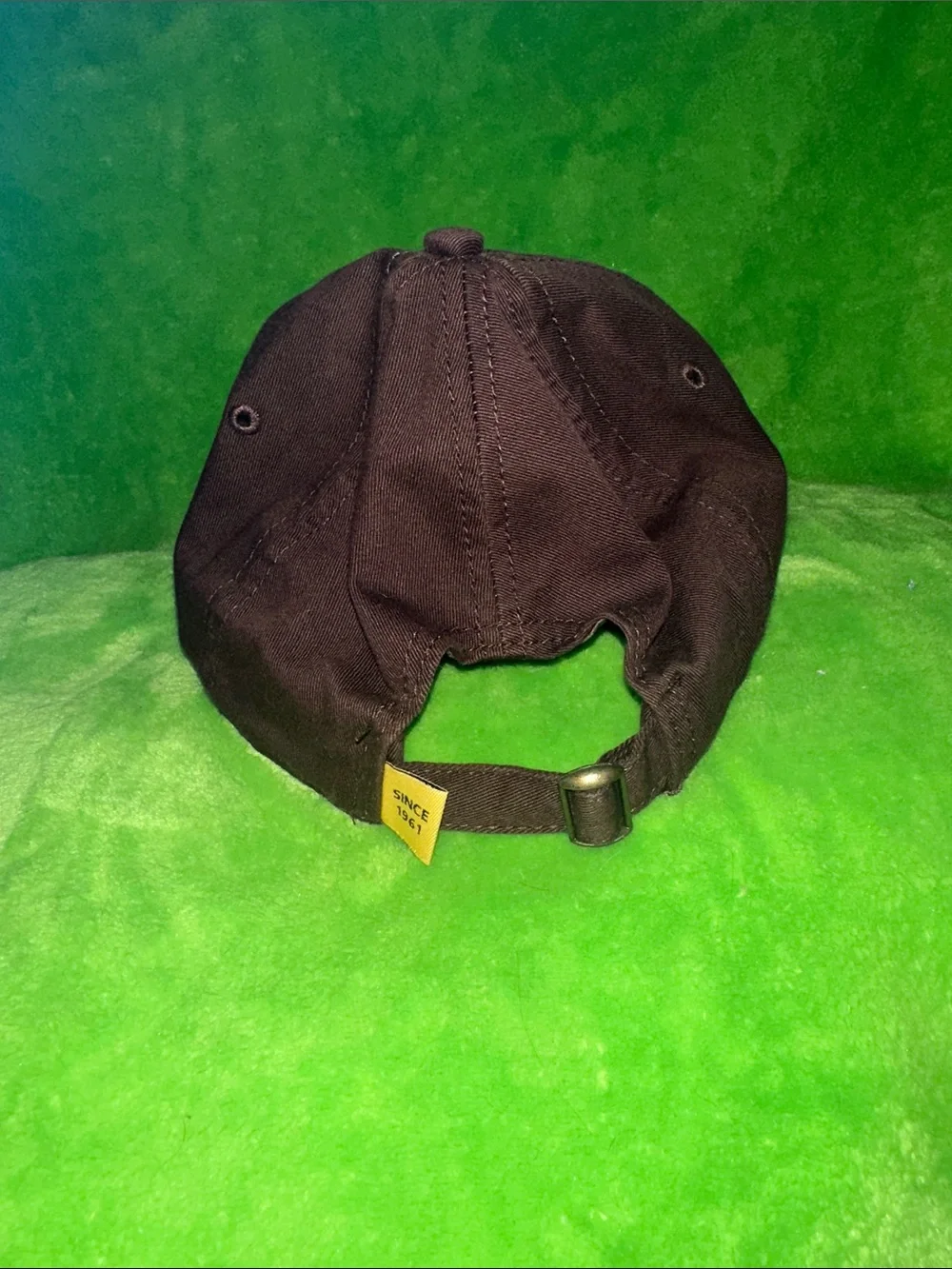 Cabela's Black Kids Embroidered Logo Cap with Blue & Gold Accents